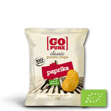 Go Pure Classic Chips Paprika  - 15 x 40g