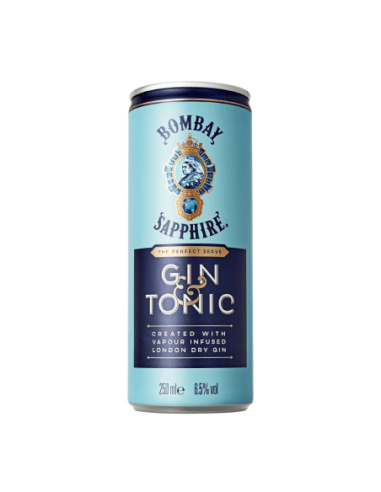 Bombay Gin & Tonic — 12 cans x 25cl