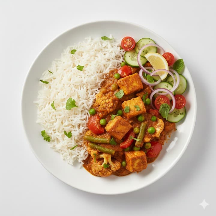 Panner & Mix Veg Curry