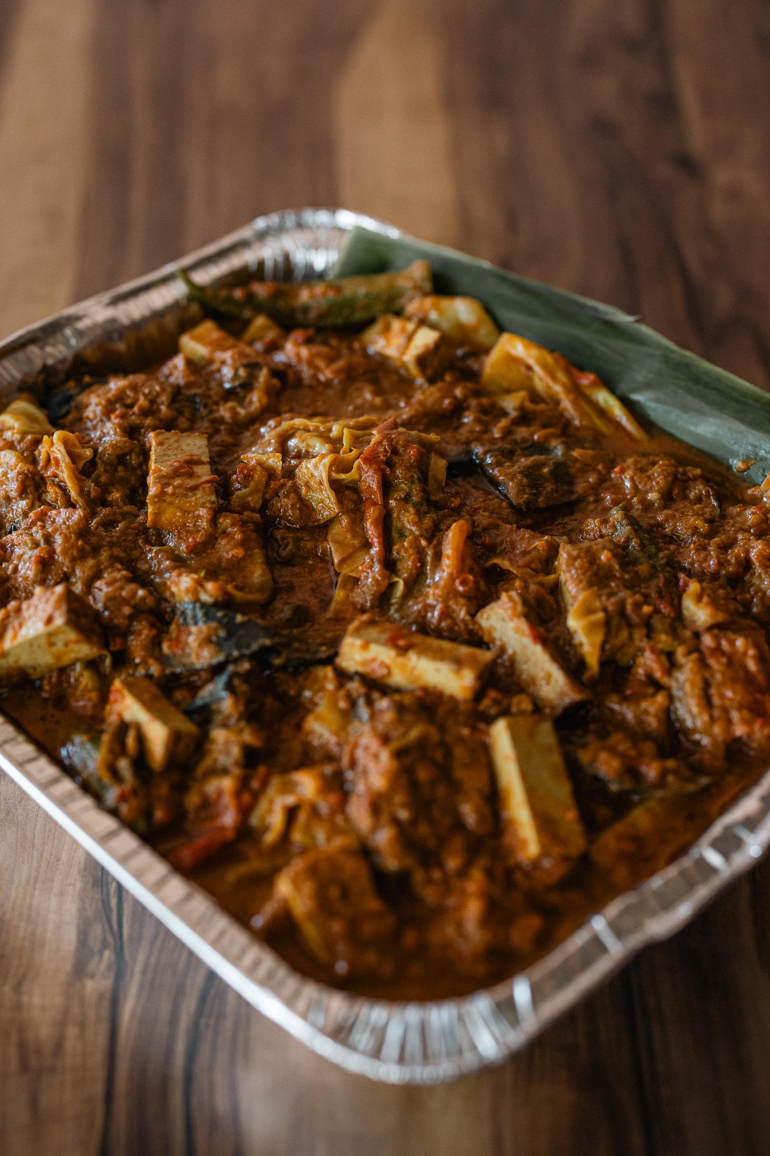 Veg Kotthu Roti Tray