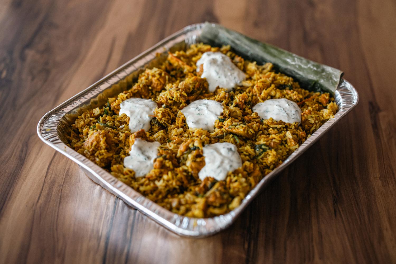 Chicken Biriyani Tray