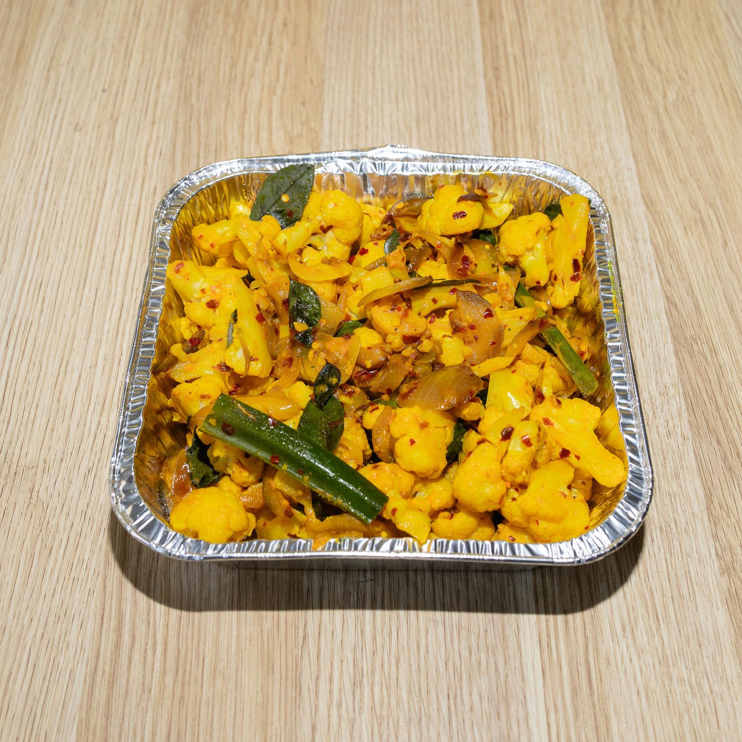 Cauliflower Fry Curry Tray (Large)