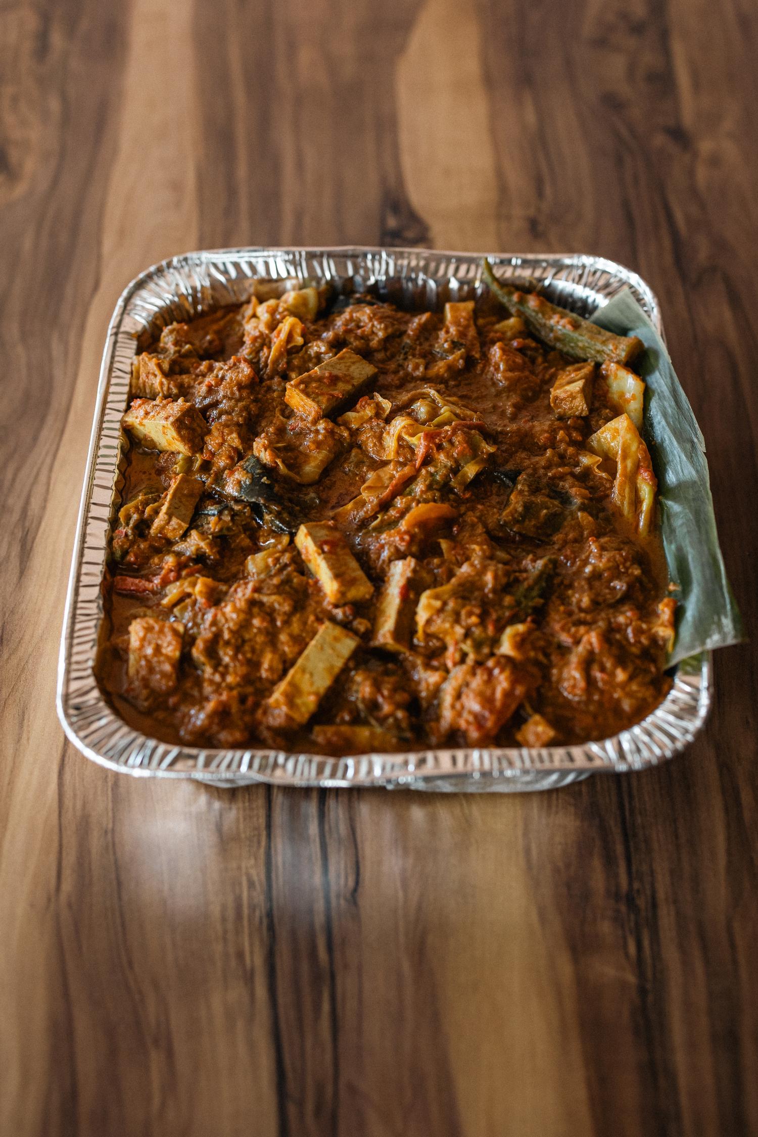 Chicken Kotthu Roti Tray