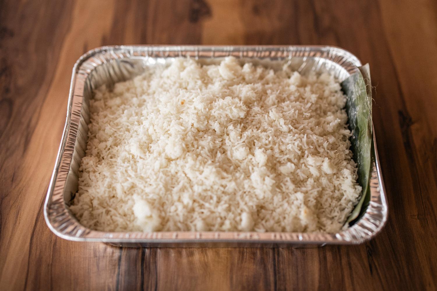 White Rice Tray (Small)