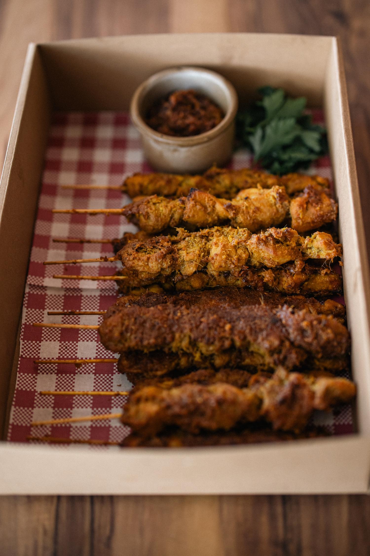 Butter Chicken Skewers