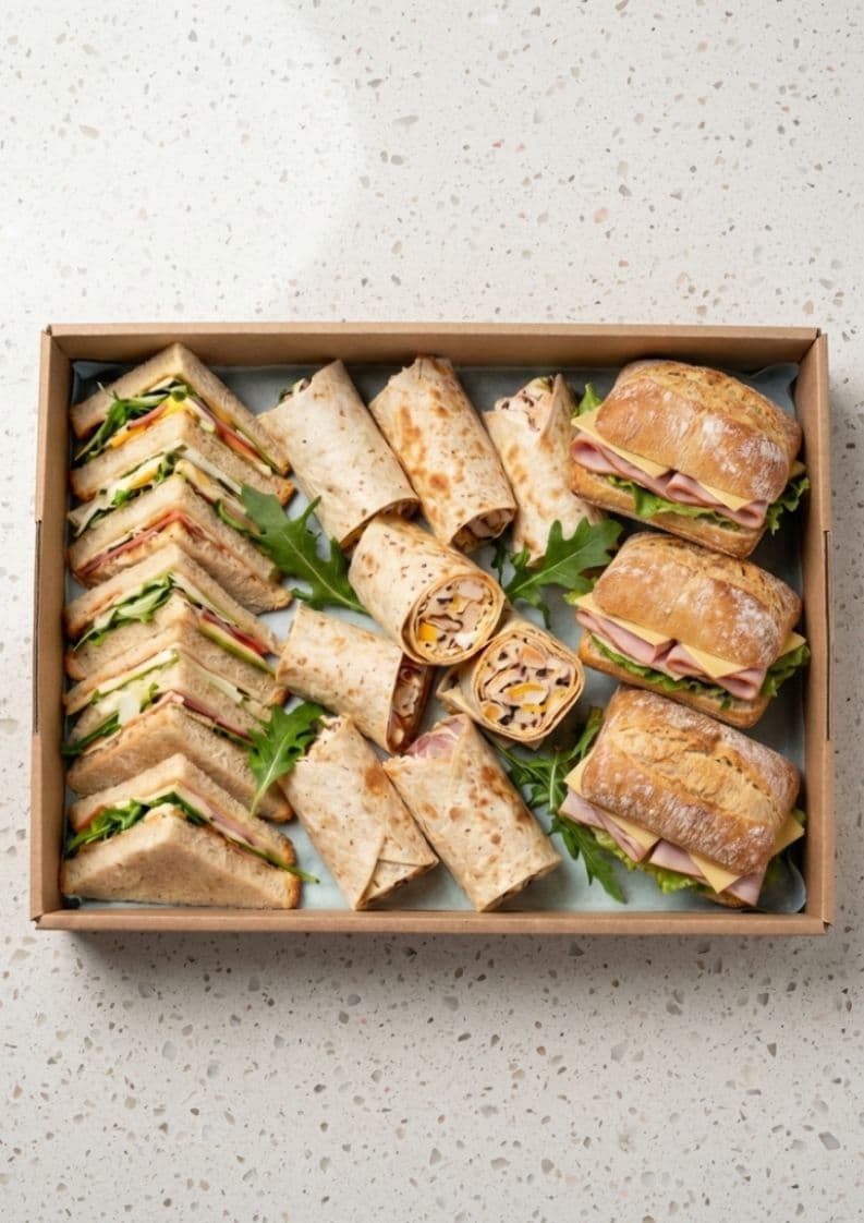 Sandwiches, Wraps, Rolls Box