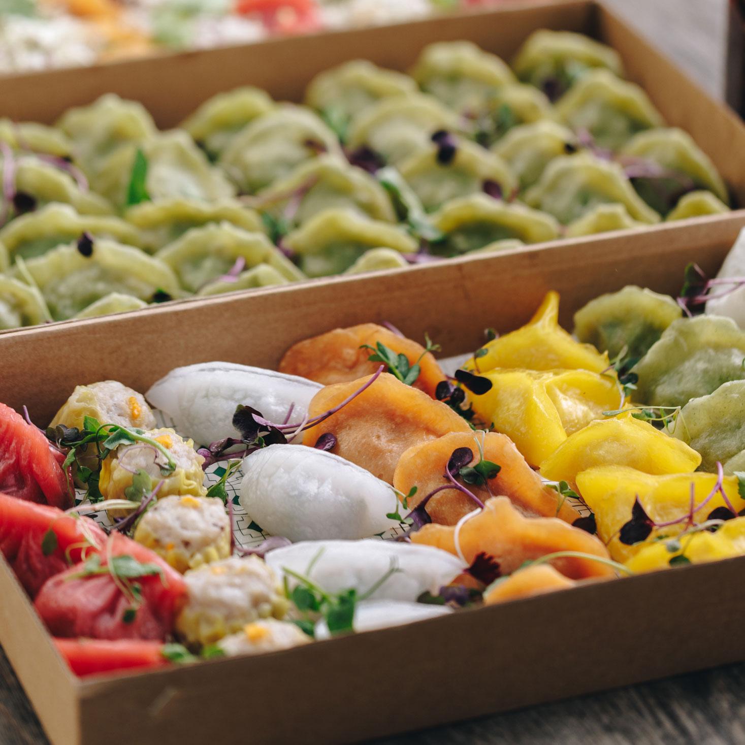 Seafood Free Mixed Dumpling Box (40 Pieces)