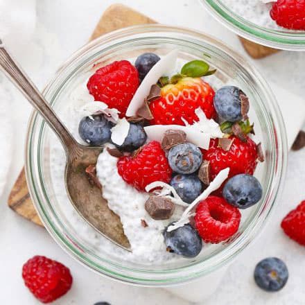 Coconut Chia Pudding Cup