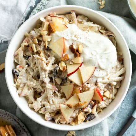 Apple Bircher Muesli Cup