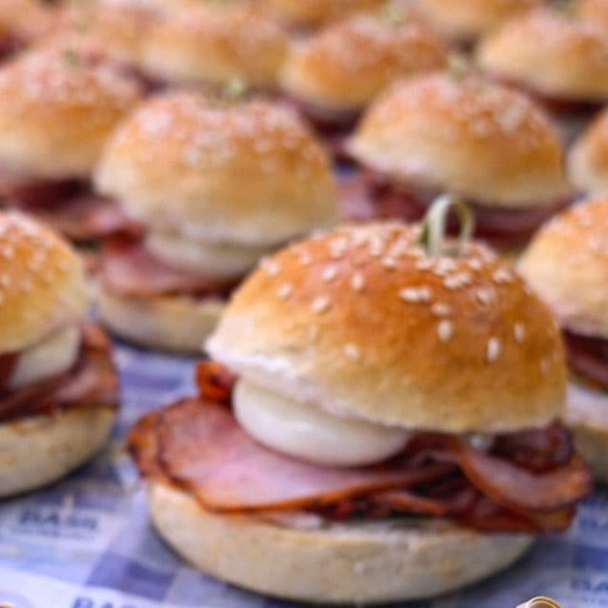 Bacon & Egg Breakfast Slider