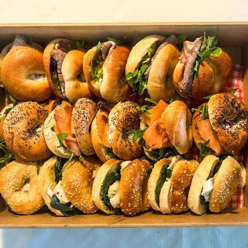 Mini Bagel Platter (15 Pieces)