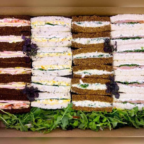 Finger Sandwiches Platter (24 Pieces)