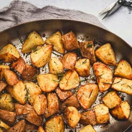 Garlic-Rosemary Potato Sea Salt Roasted Delight