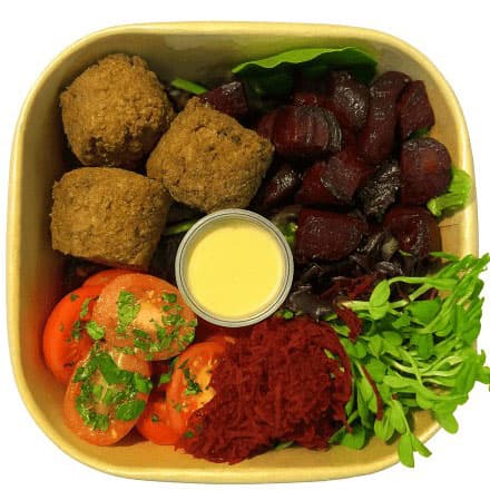 Falafel & Beetroot Salad Bowl