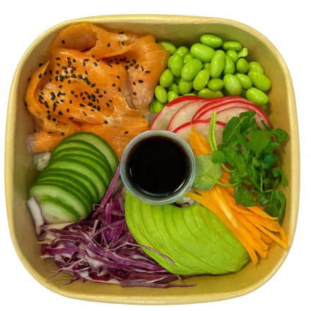 Smoked Salmon Poke Bowl