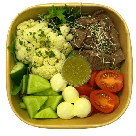 Grilled Rump Steak Salad Bowl