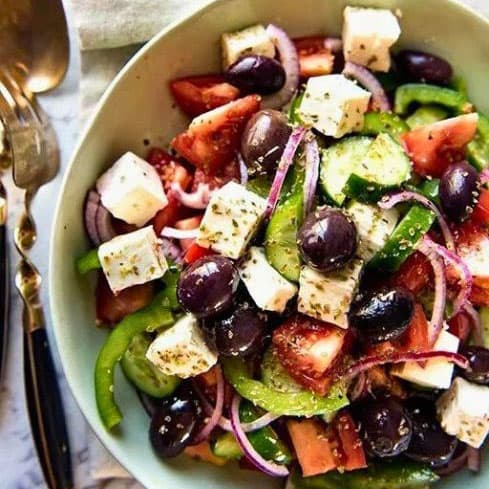 Classic Greek Salad (Regular Platter)