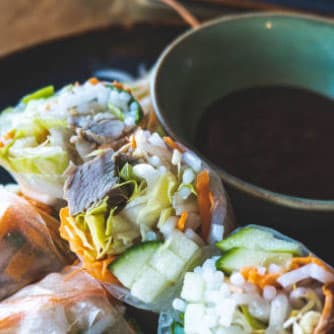 Beef Rice Paper Roll