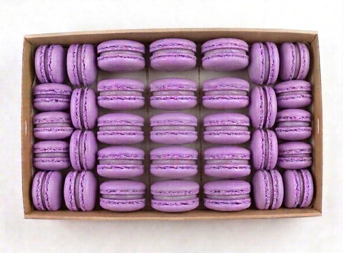 Purple Bliss Macarons