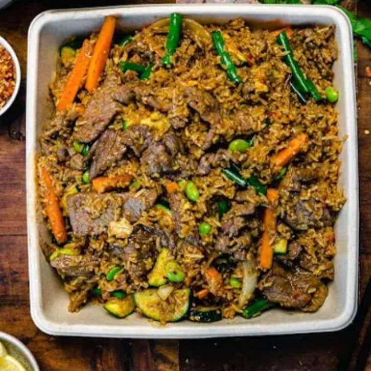 (Very) Nasi Goreng Platter