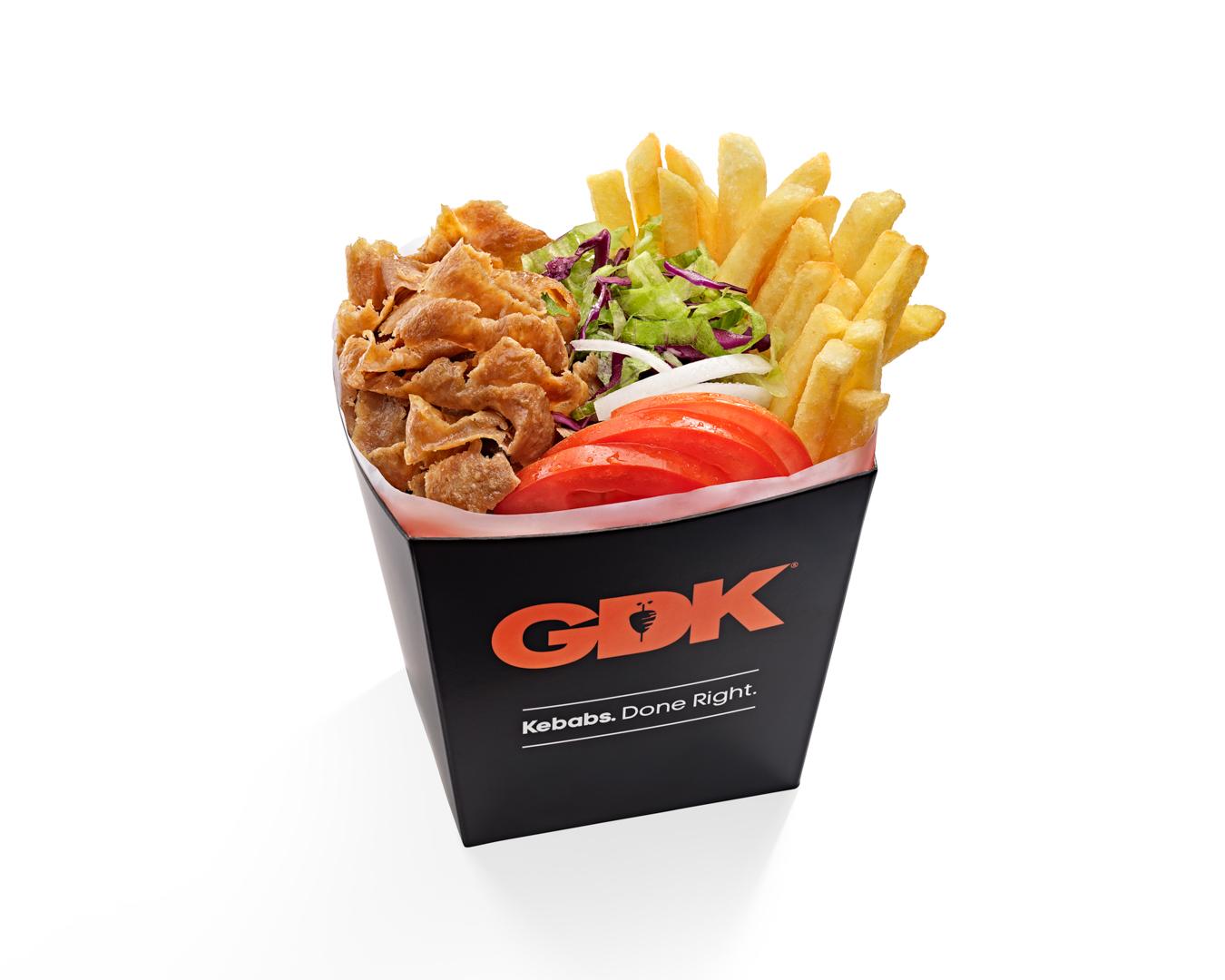Doner Box Fries & Salad