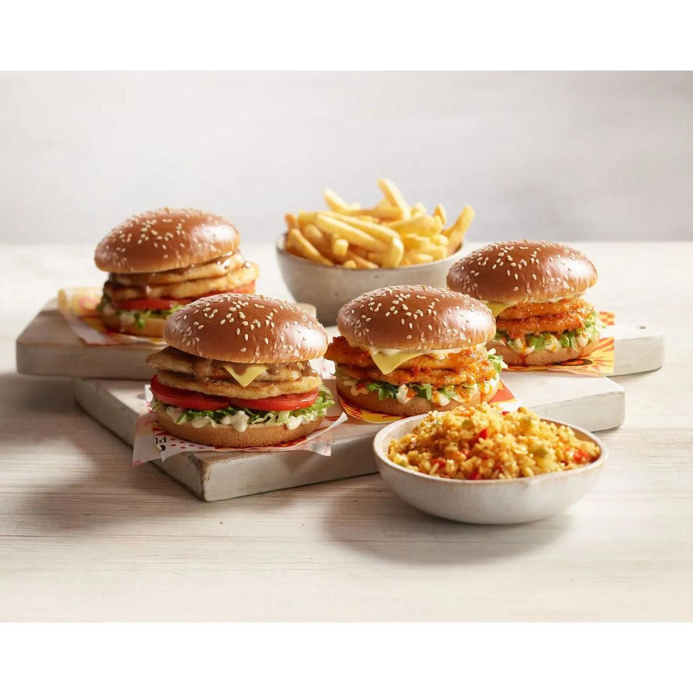 Burger Meal for 4