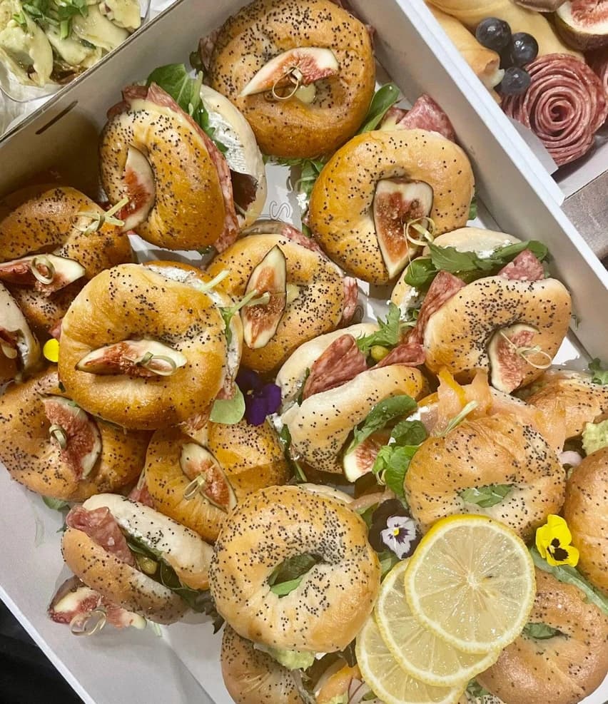 Mini Bagels Platter (Small)