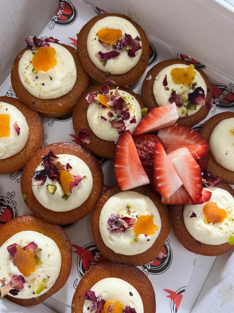 Persian Orange Mini Cakes