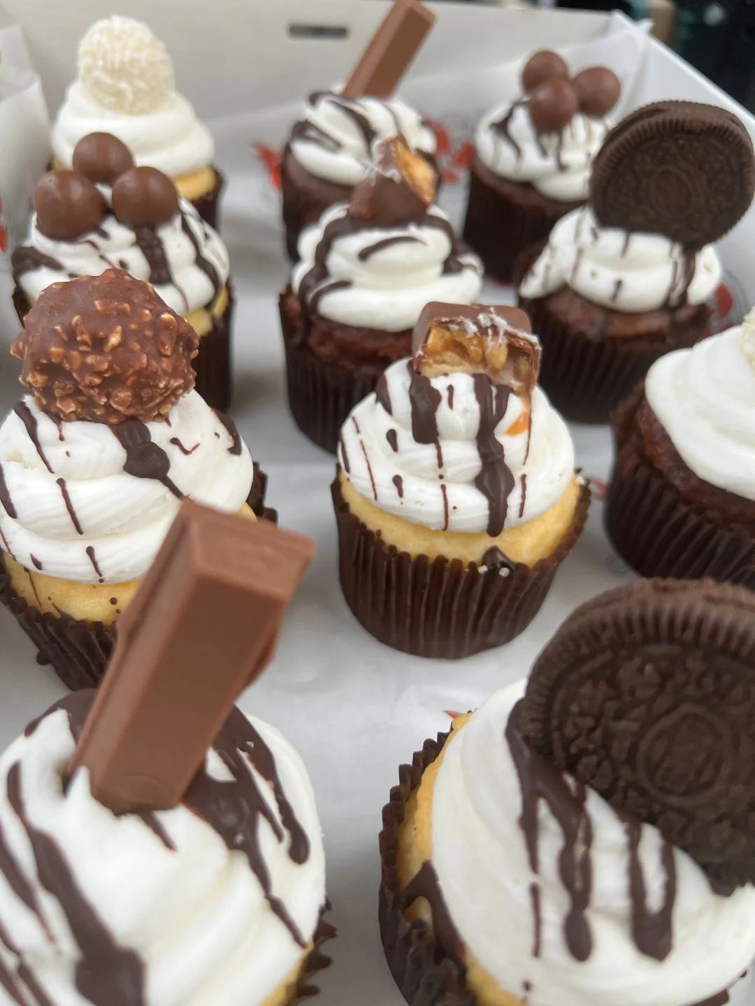 Mixed Loaded Cupcakes