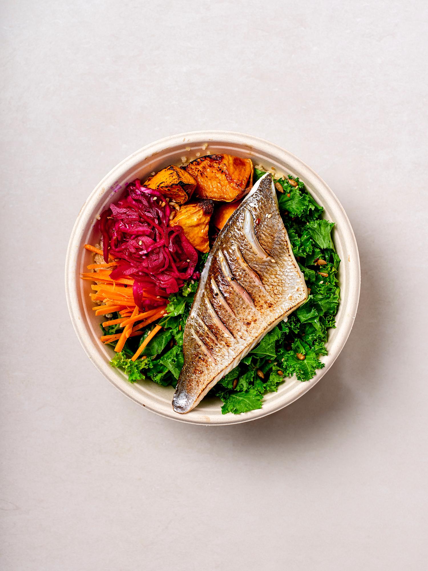 Grilled Seabream Salad