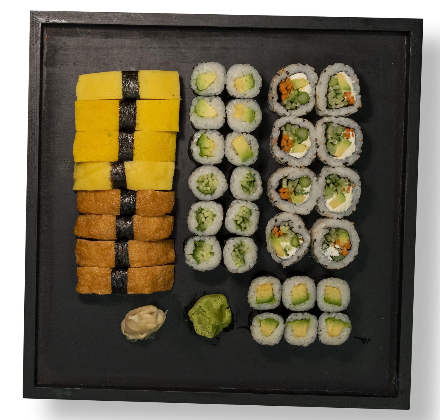 Ikkan treasure veggie platter (34 pcs)