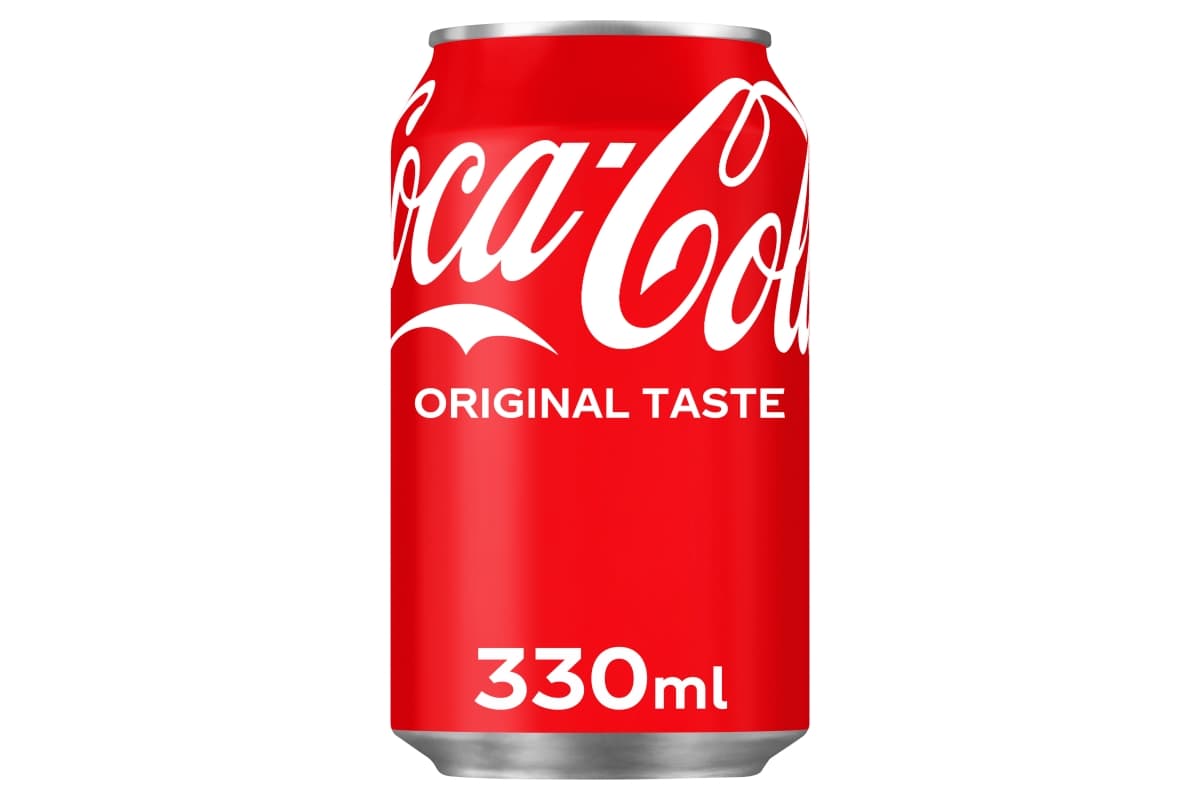 Coke can 330 ml