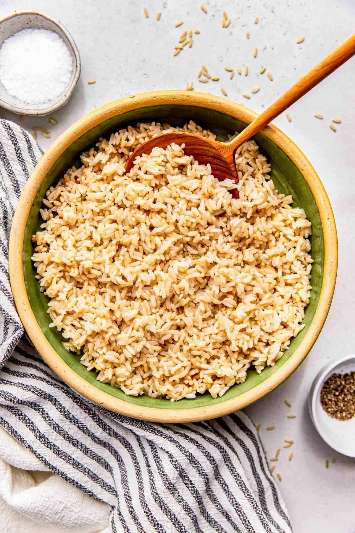 Steamed Brown Rice