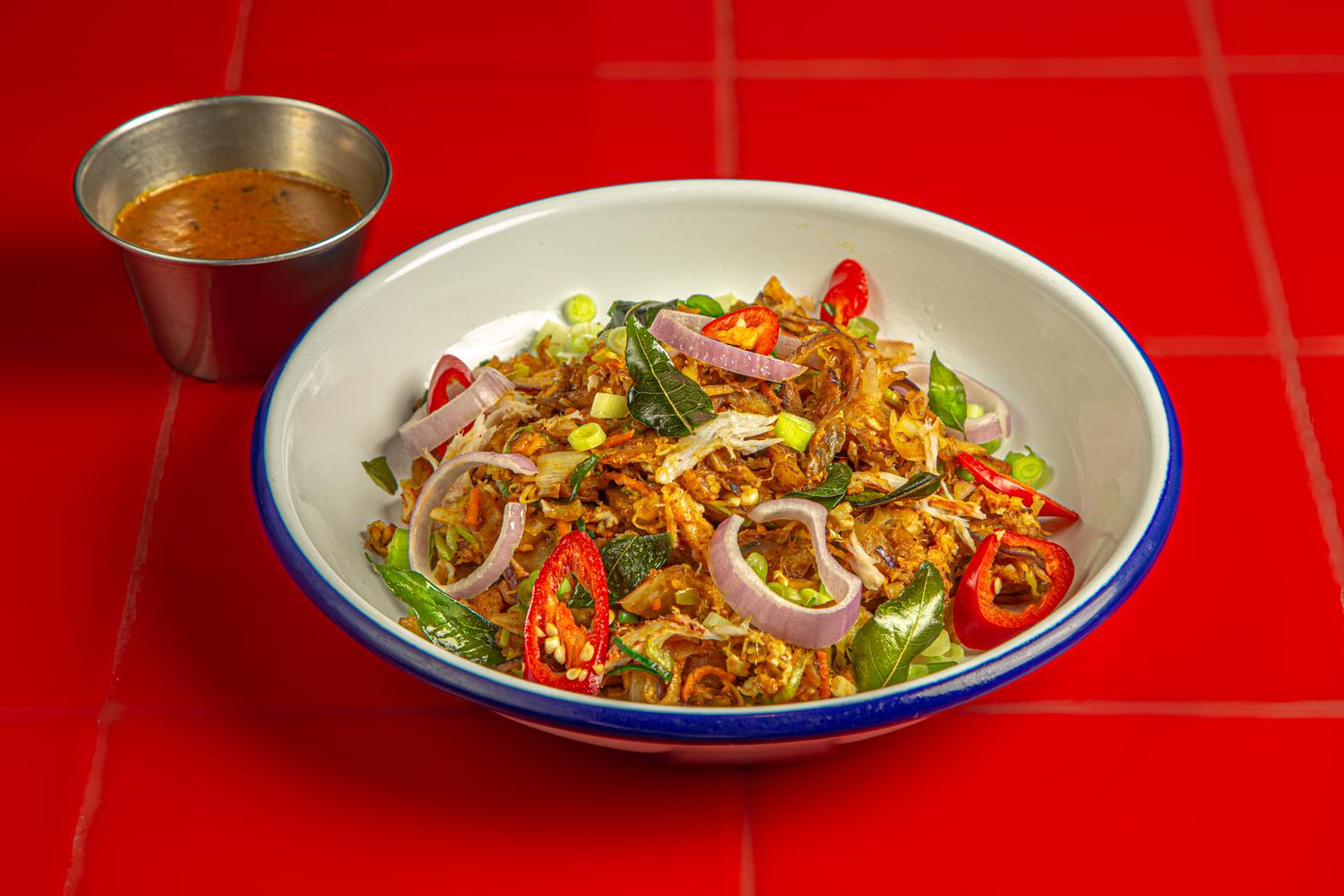 Crab Kothu