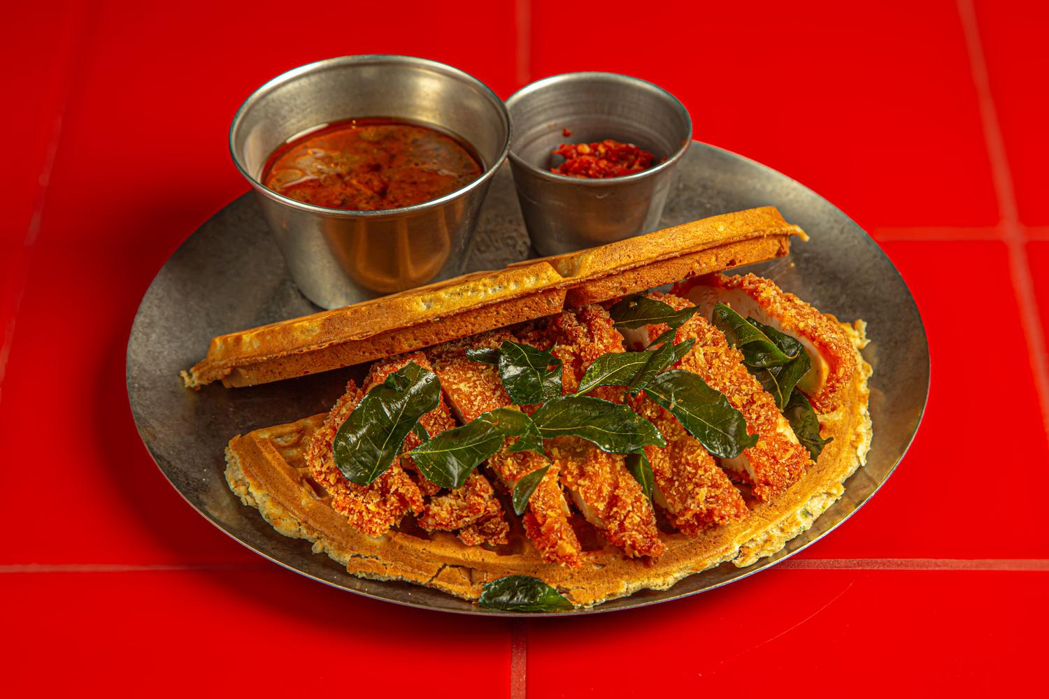 Fried Chicken and Waffle