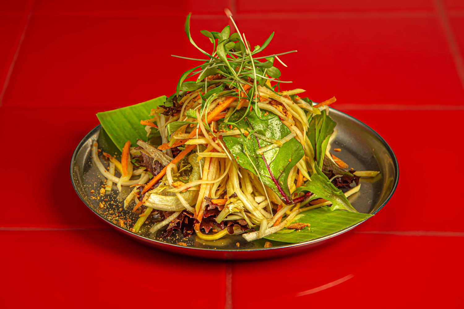 Green Mango & Papaya Salad