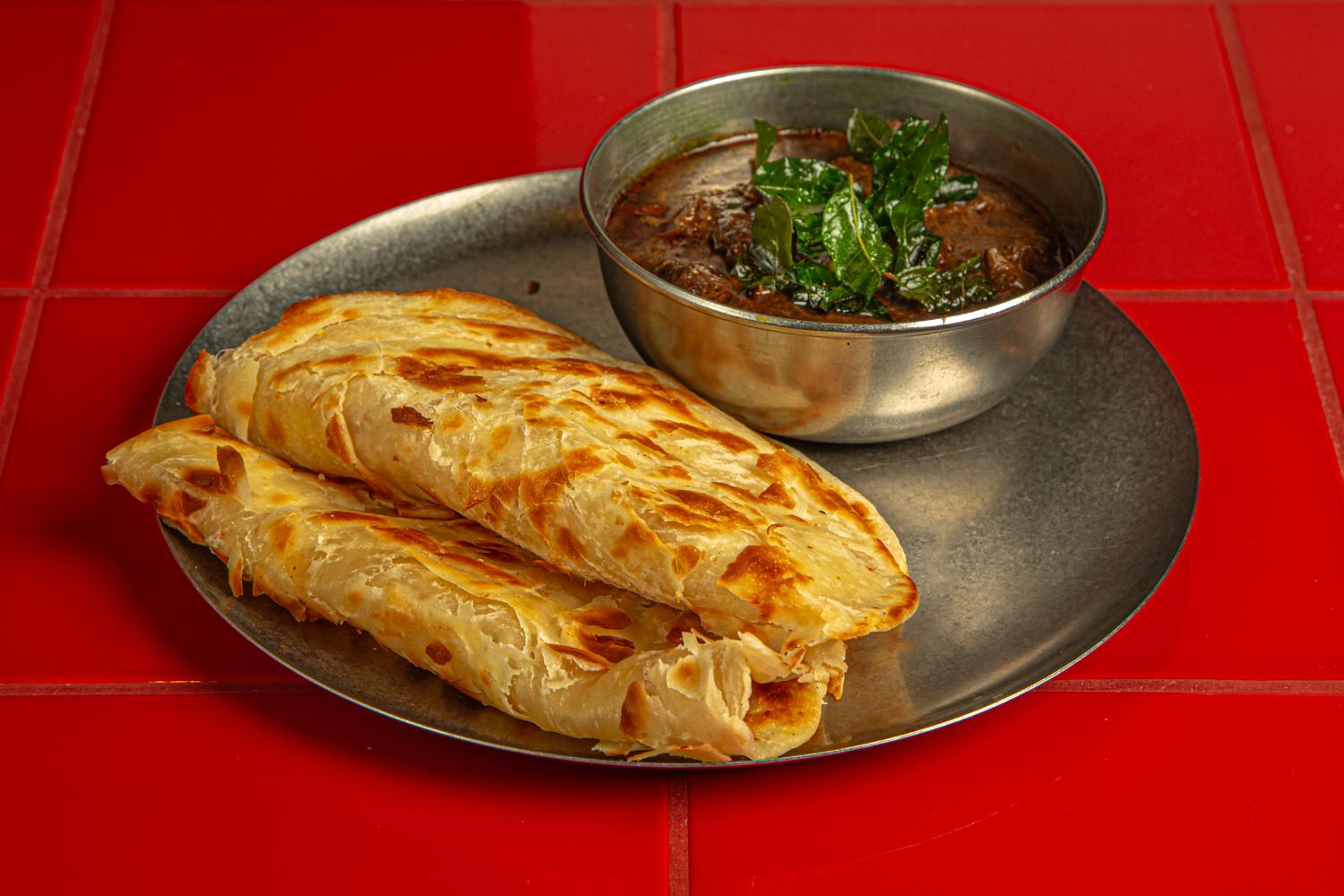 Roti & Black Pork Curry