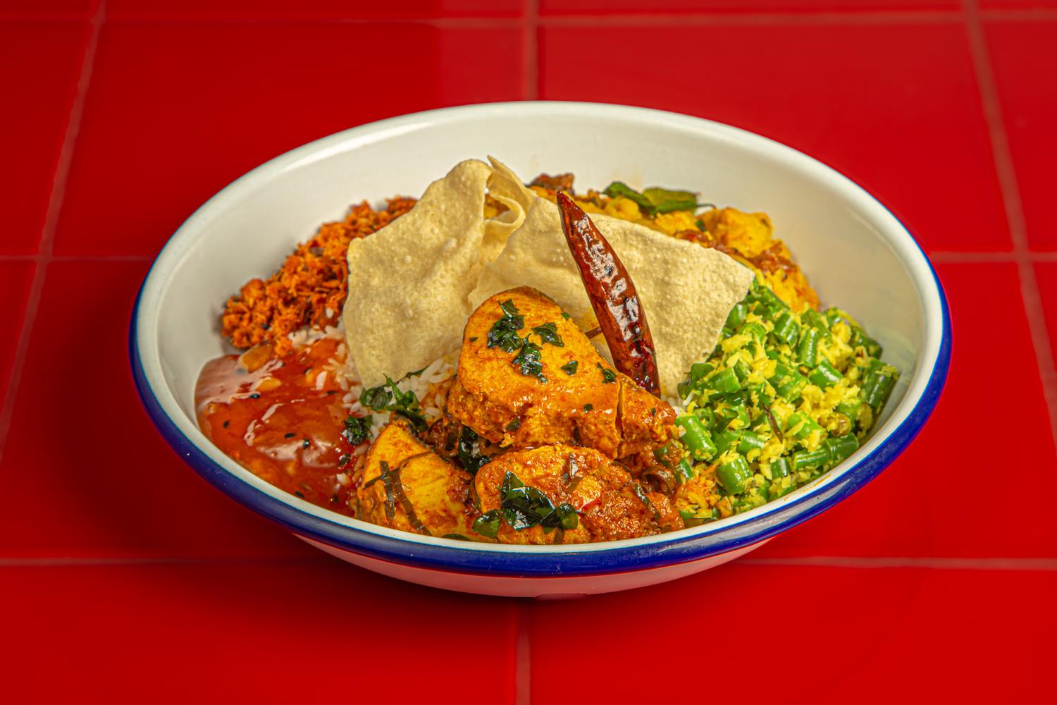 Rice & Fish Curry