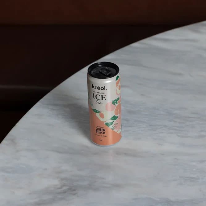 Kreol Sparkling Peach Ice Tea (330ml)