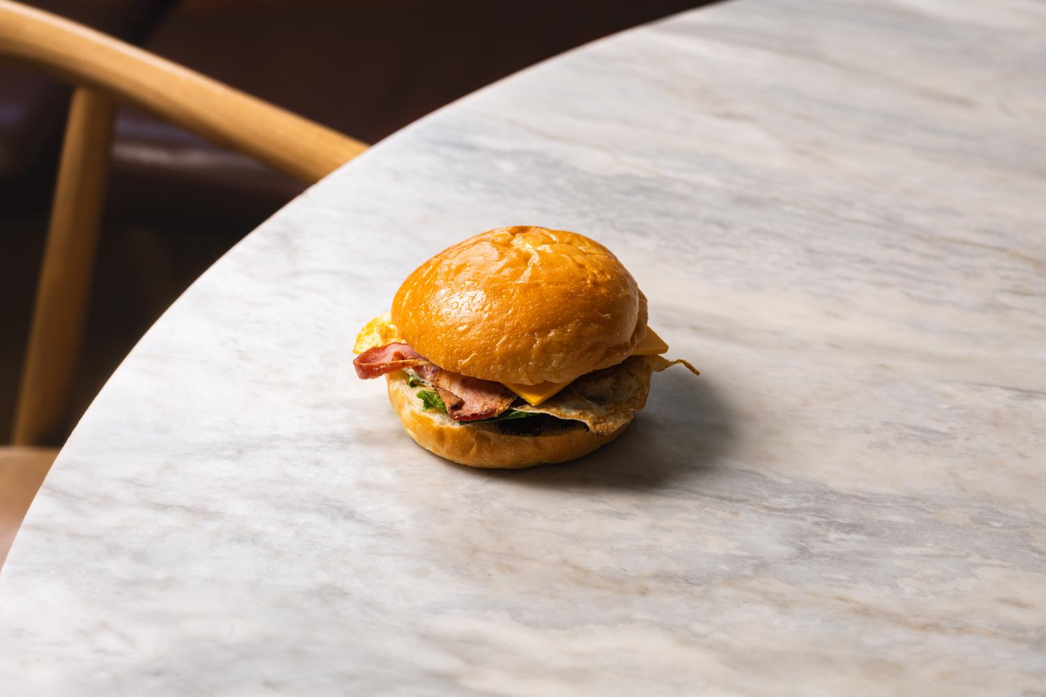 Halloumi & Maple Bacon Roll