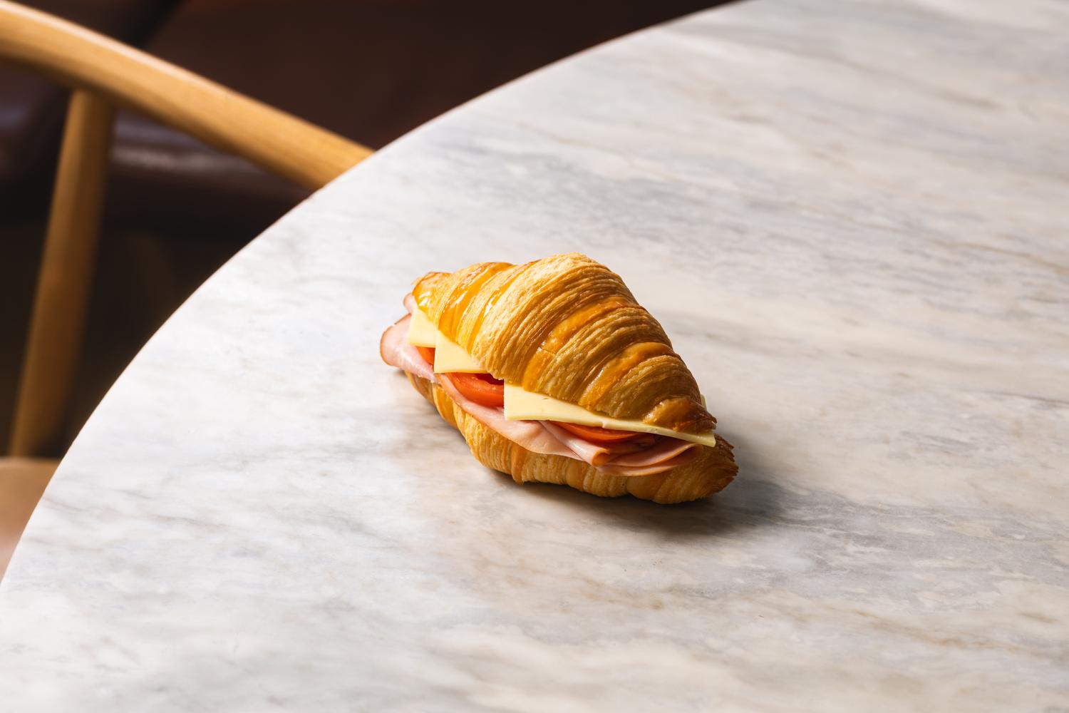Ham, Cheese & Tomato Croissant