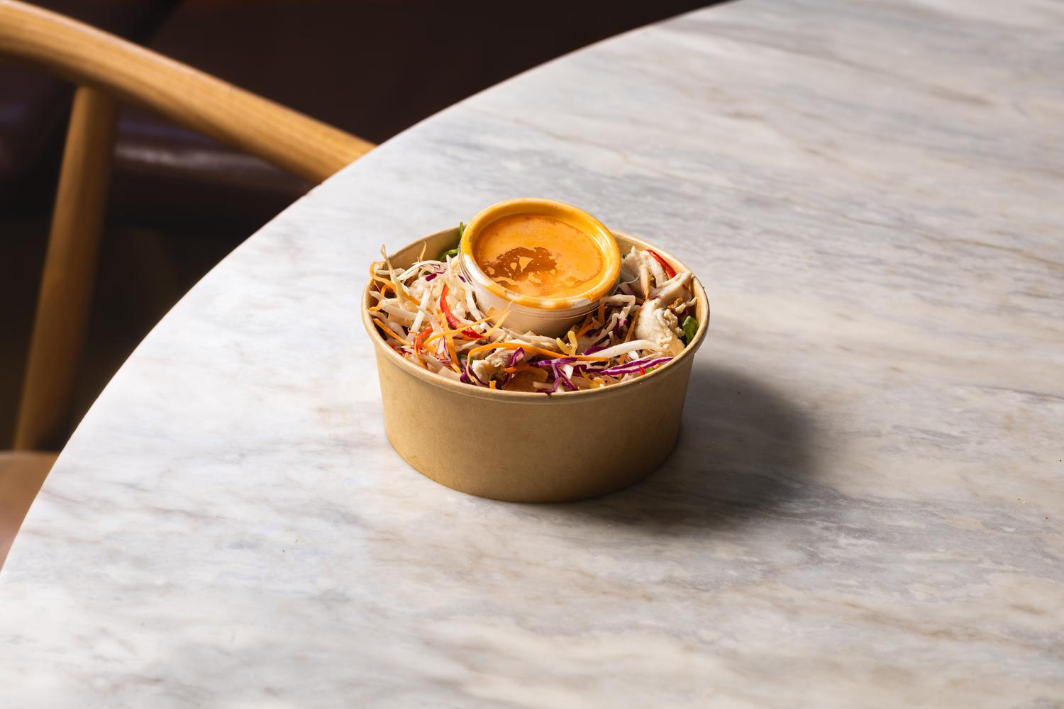 Asian Poached Chicken Salad