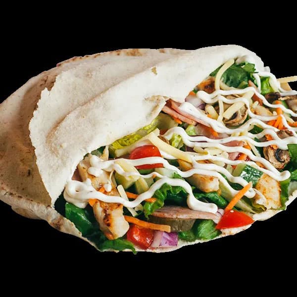 Chicken Caesar Pita