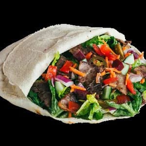 Reg Pulled Beef Pita