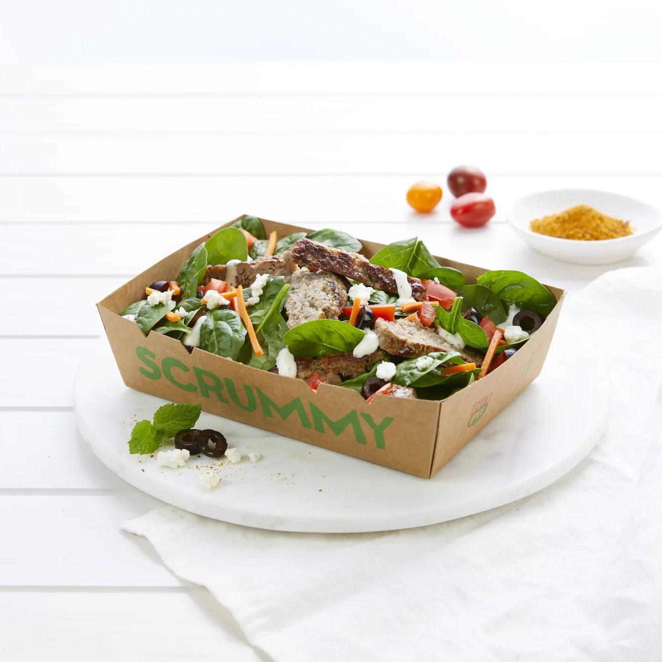 Gourmet Moroccan Lamb Kofta Salad (Regular)