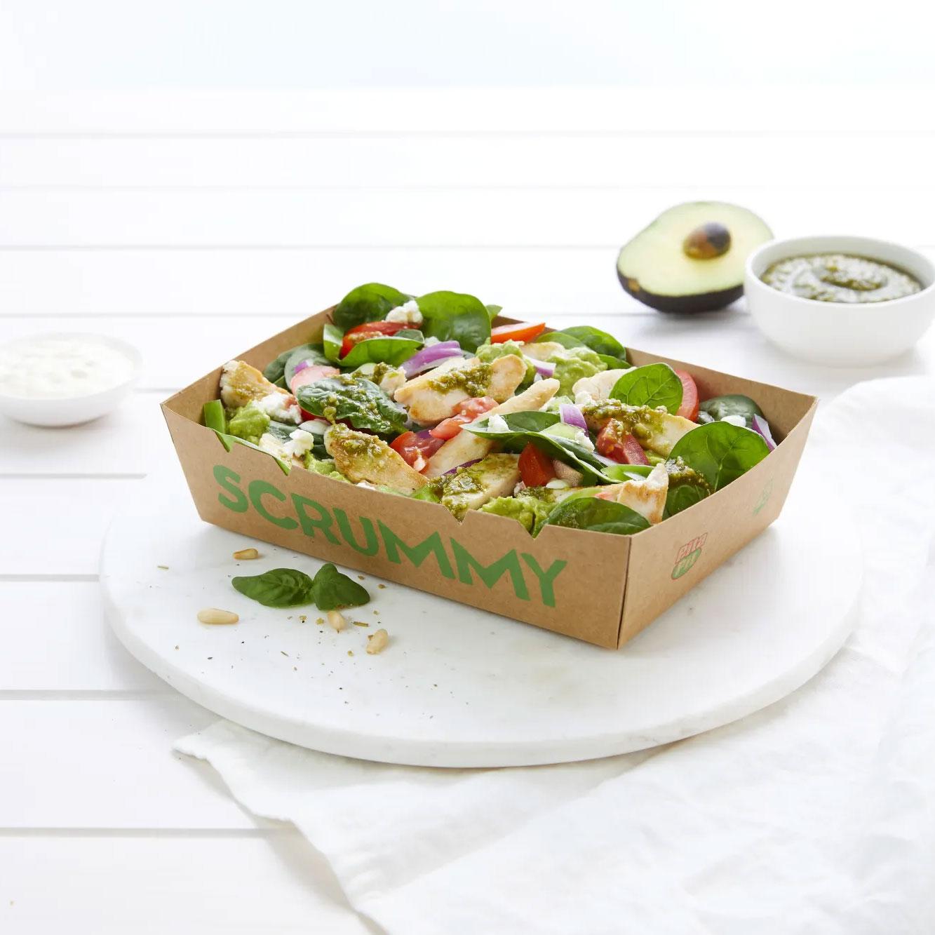 Gourmet Chicken Pesto Salad (Regular)