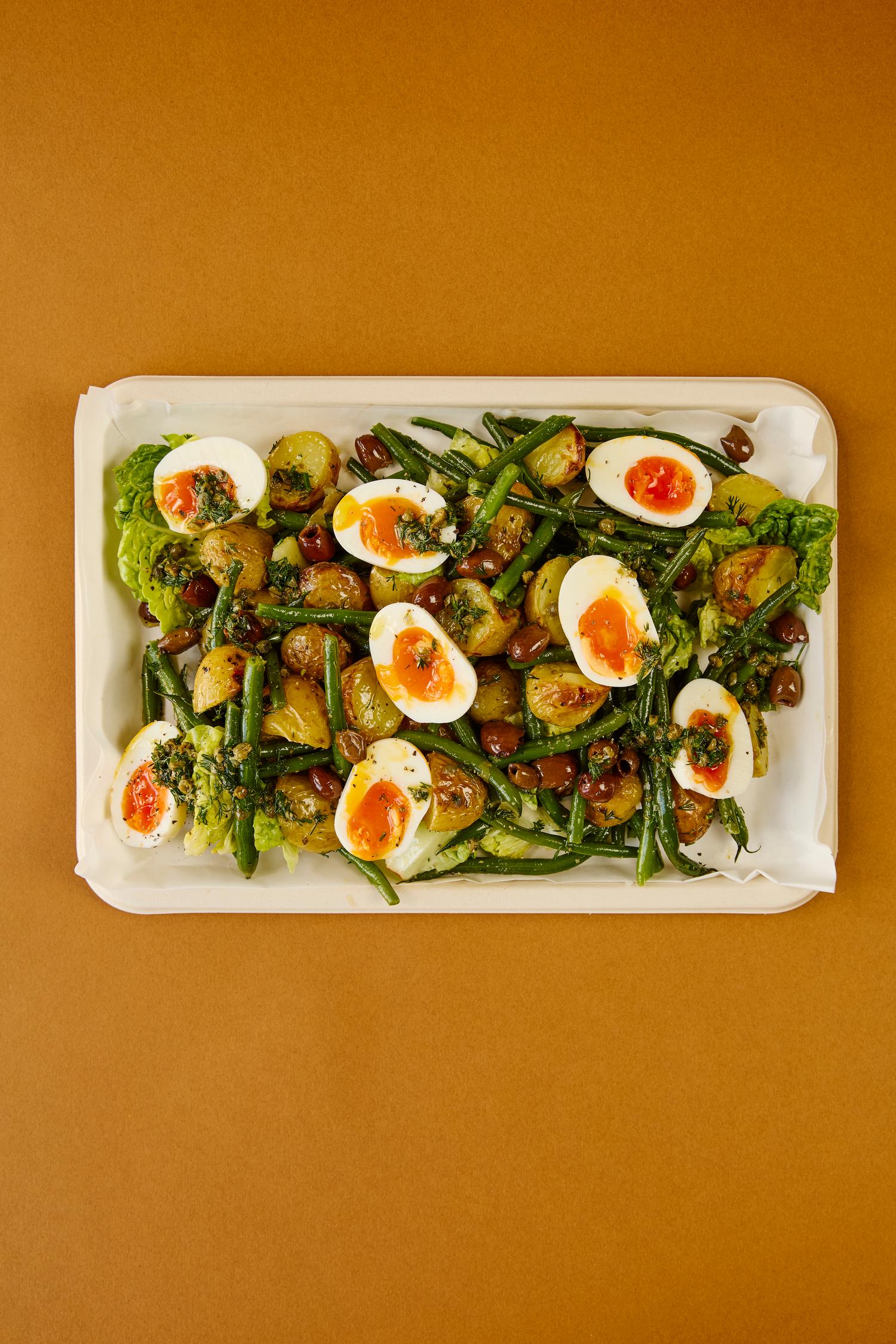 Veggie niçoise platter