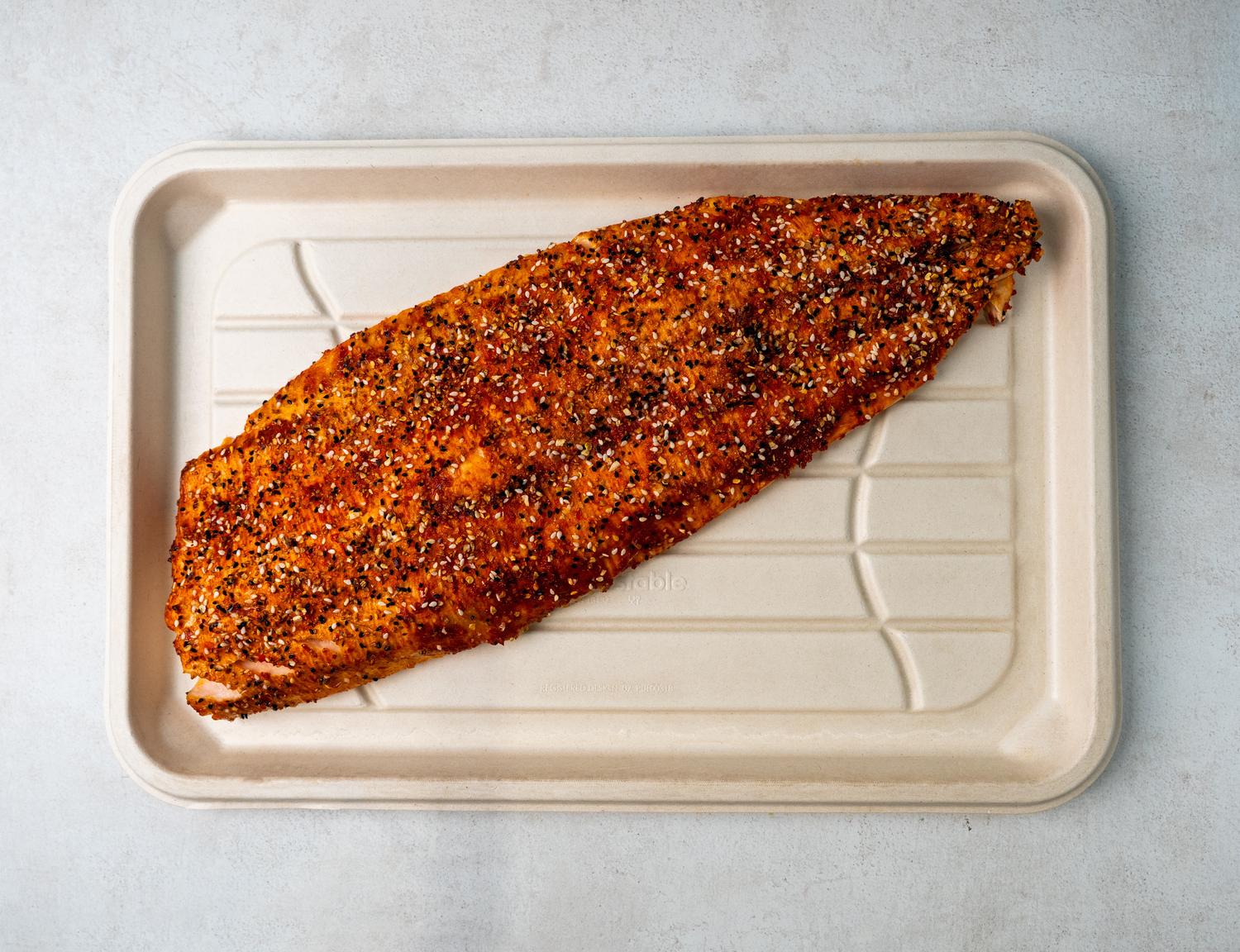 Chilli-crusted Loch Duart Salmon