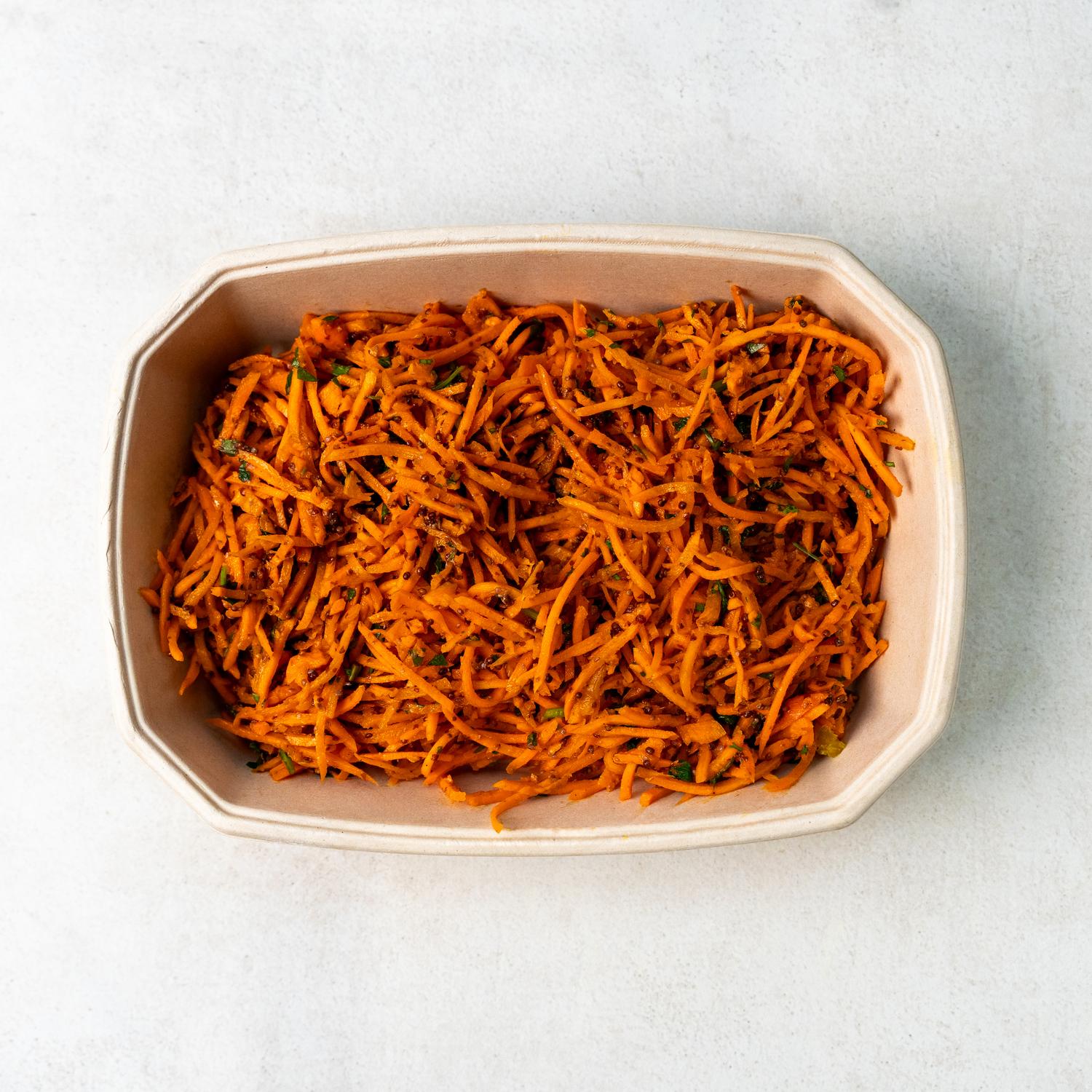 Punchy Shredded Carrots