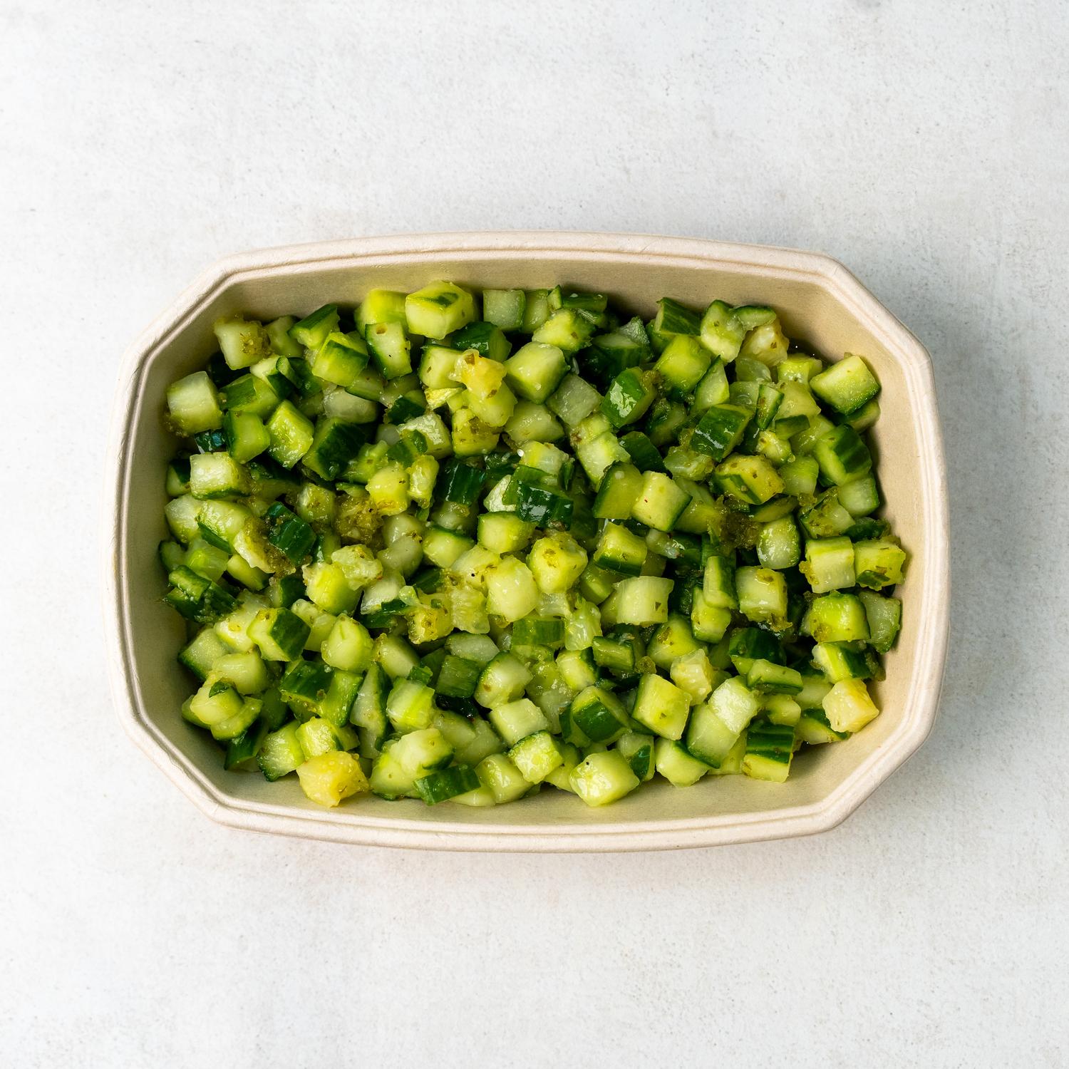 Diced Smokey Cucumber